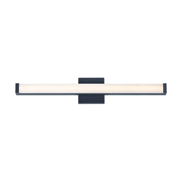 Spec 1-Light Integrated LED Bathroom Vanity Light, Black