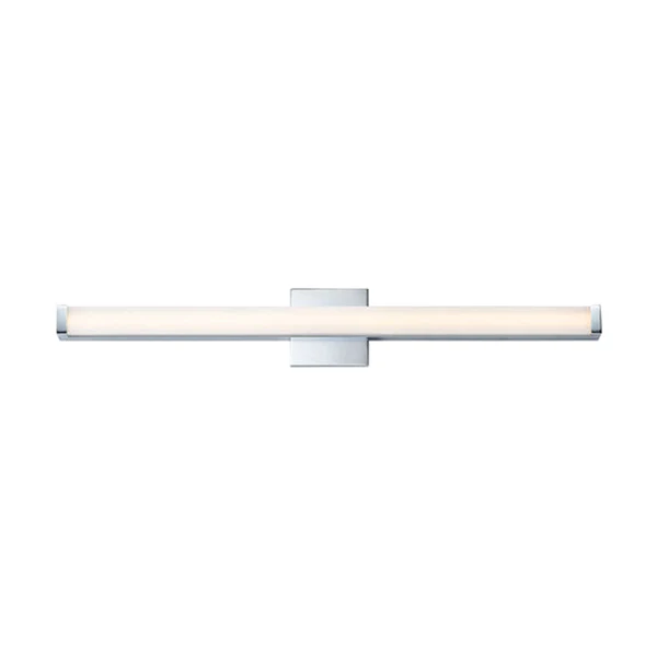Spec 1-Light Integrated LED Bathroom Vanity Light, Polished Chrome