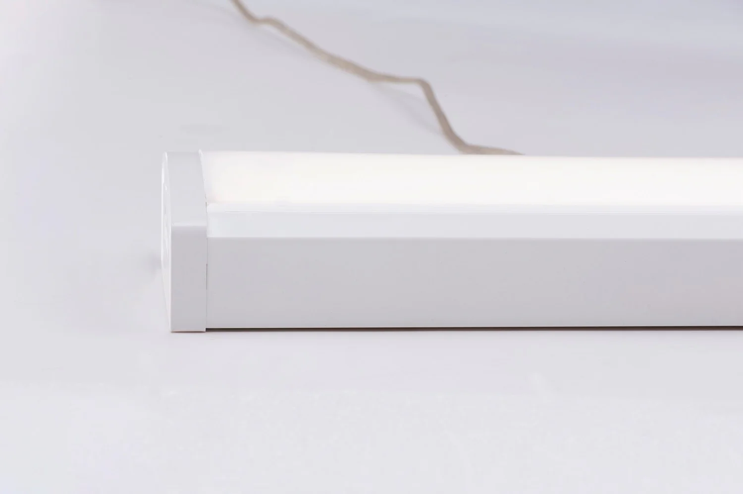48 in LED Wrap Flush Mount 3000K, White - Image 2