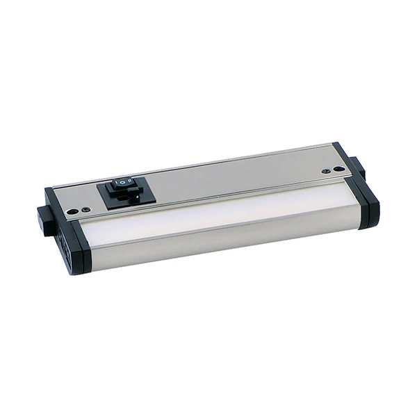 CounterMax 6 in Integrated LED Under Cabinet Light, Satin Nickel