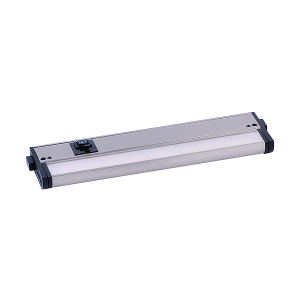 CounterMax 12 in Integrated LED Under Cabinet Light, Satin Nickel