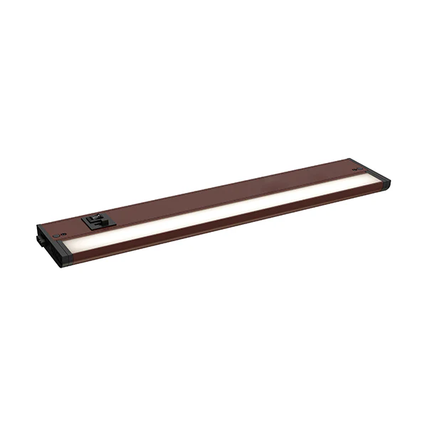 CounterMax 18 in Integrated LED Under Cabinet Light, Bronze