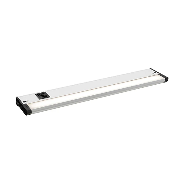 CounterMax 18 in Integrated LED Under Cabinet Light, Satin Nickel