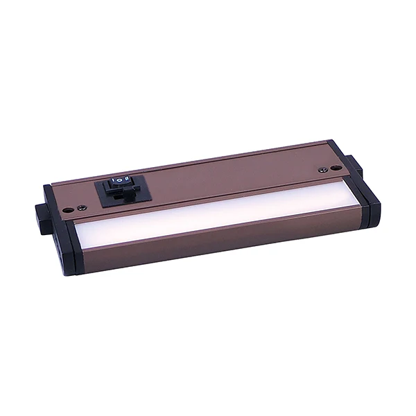 CounterMax 6 in Integrated LED Under Cabinet Light, Bronze