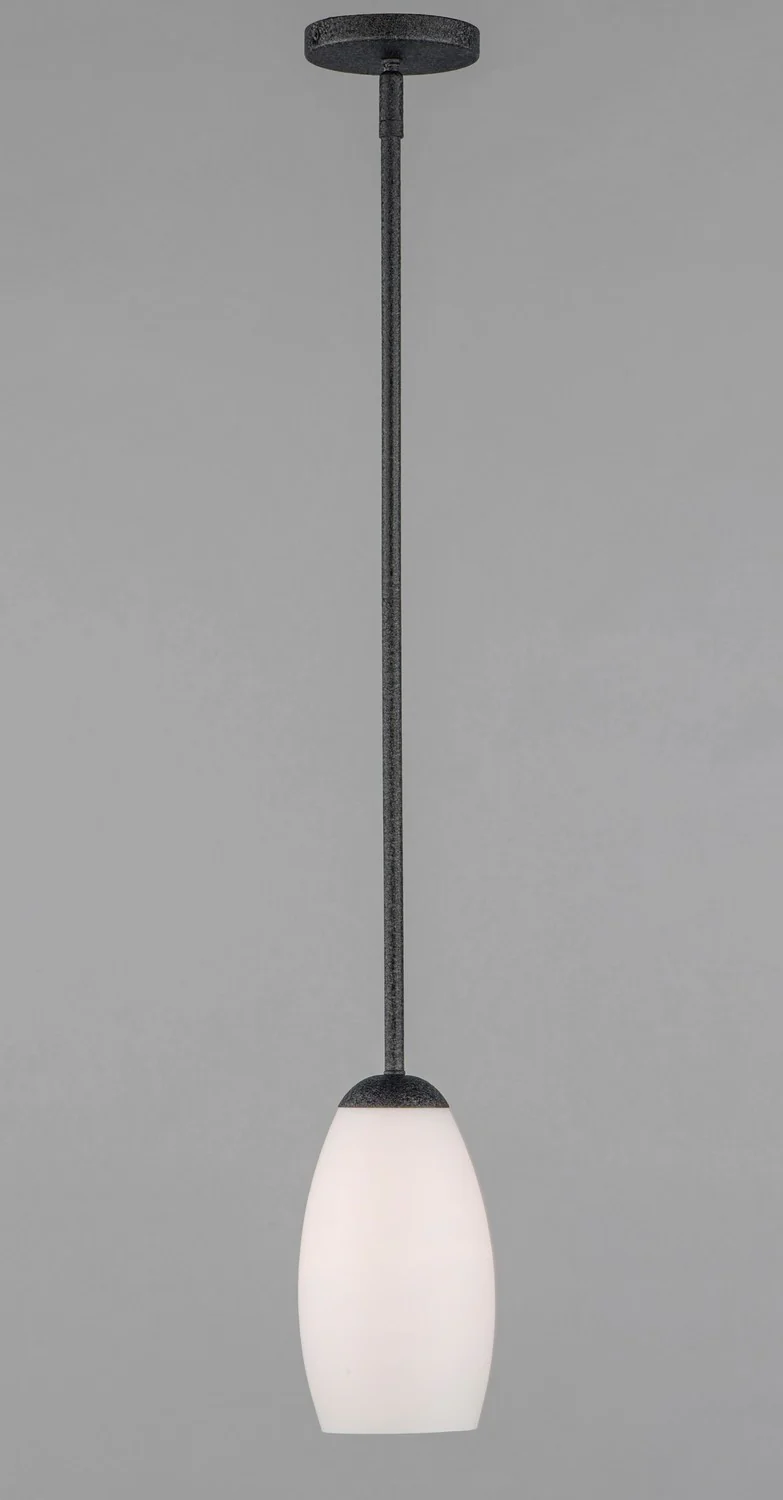 Taylor 1-Light Pendant, Textured Black - Image 2