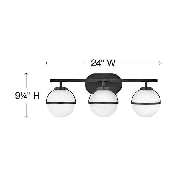 Camellia 3-Light 22 in Bathroom Vanity Light, Brass/Gold - Image 2