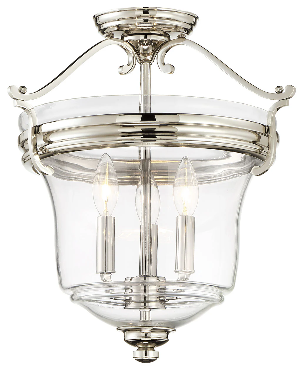 3-Light 60W FX Field Pendant, Oil Rubbed Bronze - Image 3