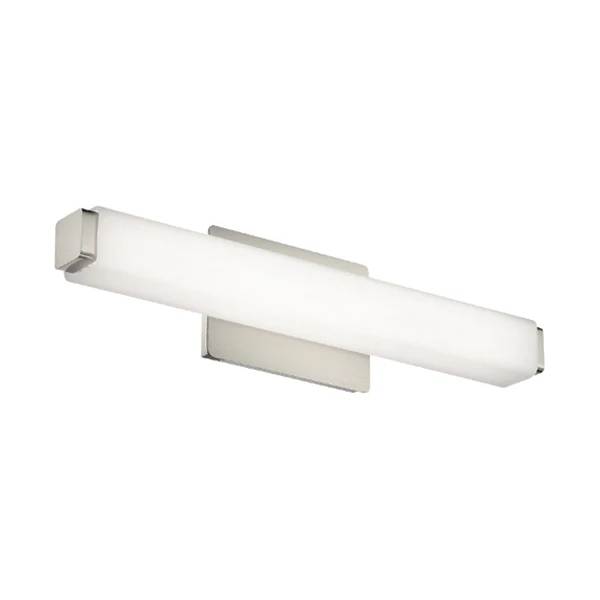 Vogue 1-Light 27 in Bathroom Vanity Light, Brass