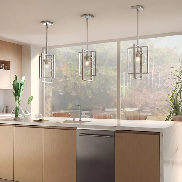 Atwell 1-Light Pendant, Brushed Nickel - Image 2