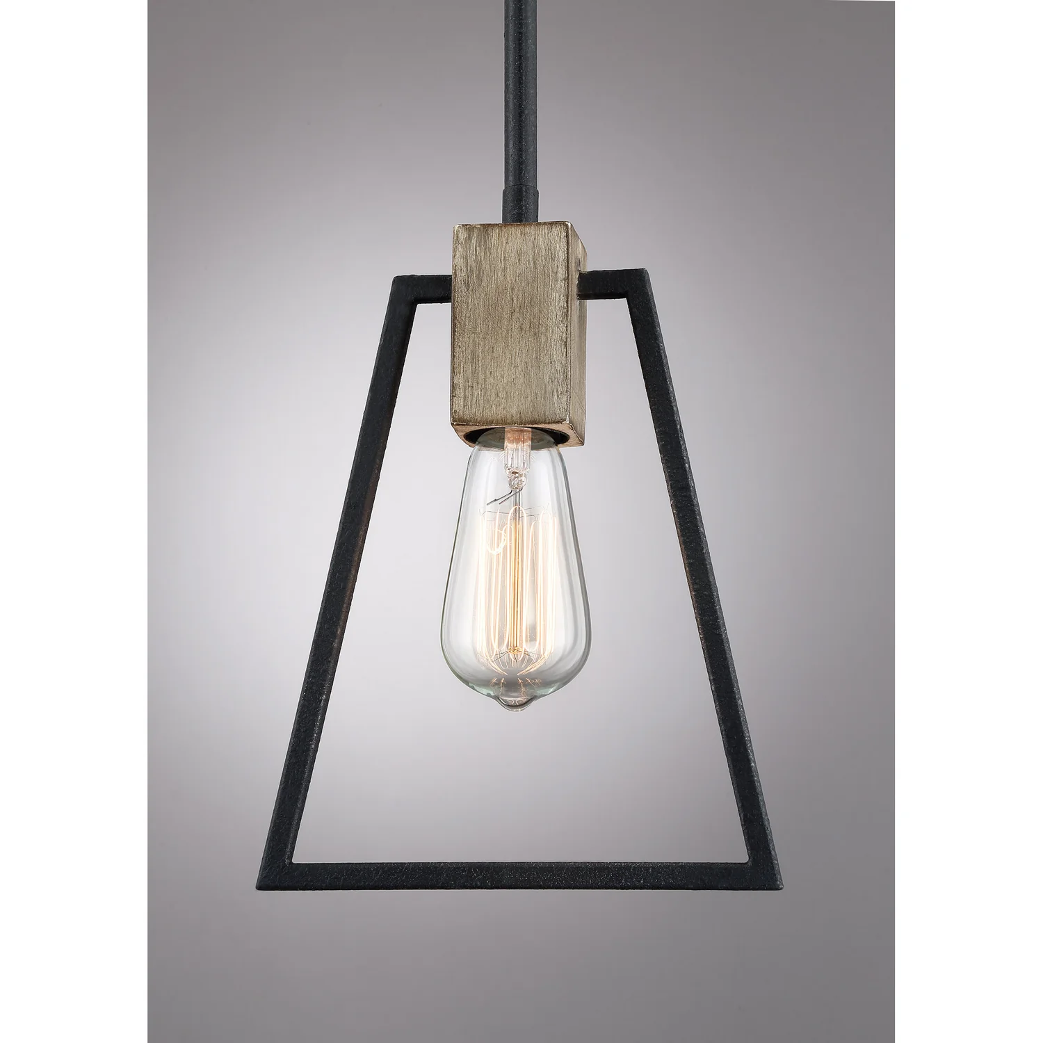 Brockton 1-Light Pendant, Gray Ash - Image 2