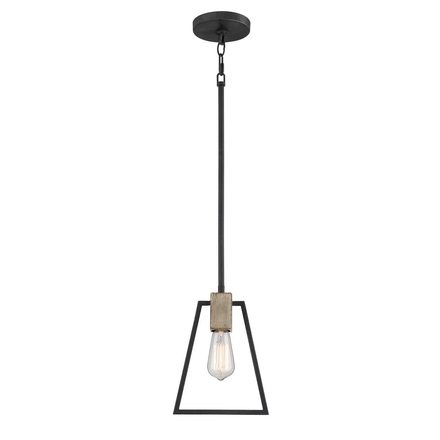 Brockton 1-Light Pendant, Gray Ash - Image 3