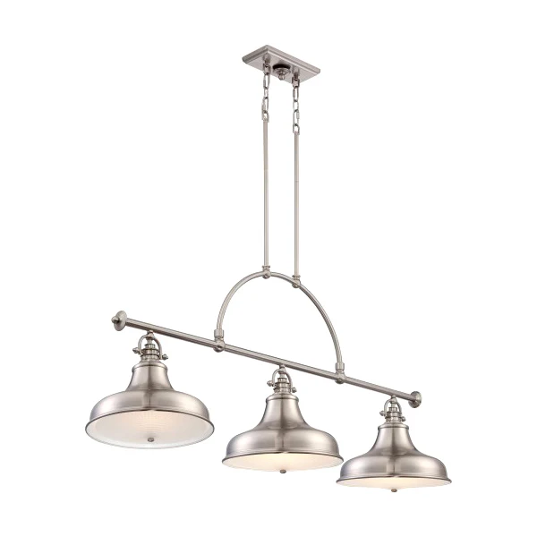 Emery Island Light 100W Inc Chandelier, Brushed Nickel - Image 2