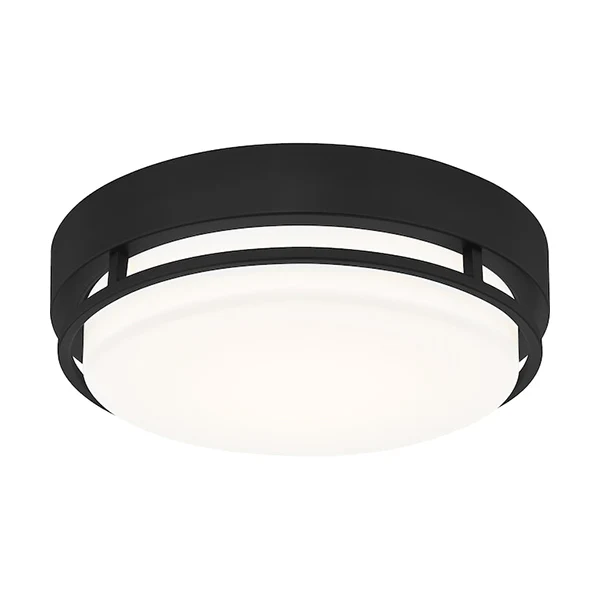 Hale Flush Mount, Earth Black - Image 2