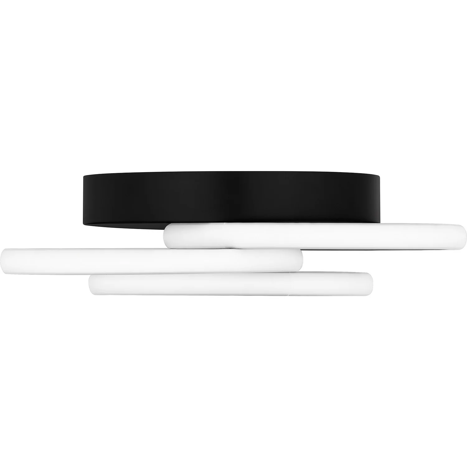 Moonan LED Flush Mount, Matte Black - Image 2