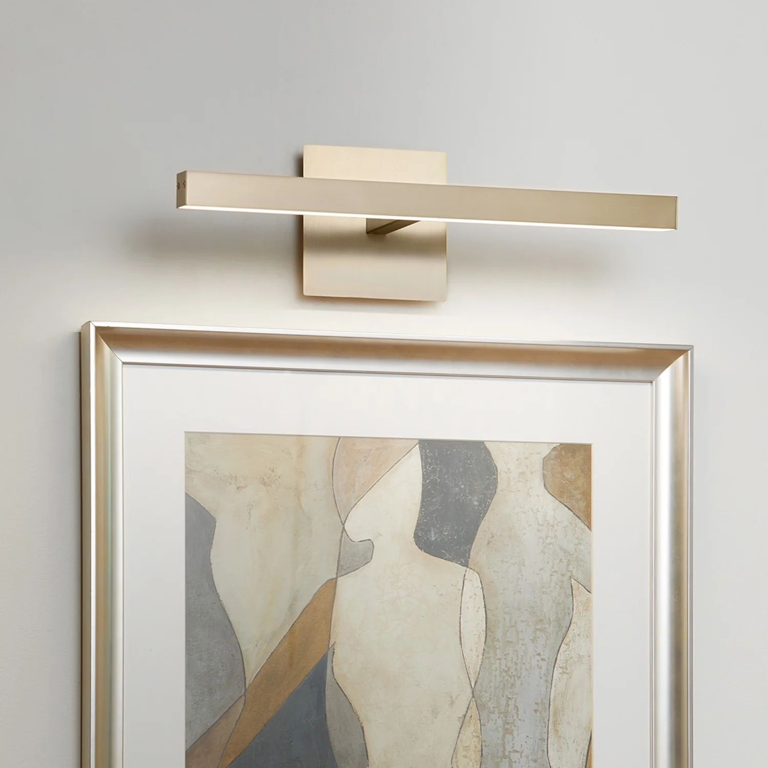 18 in Integrated LED Picture Light, Aged Brass - Image 6