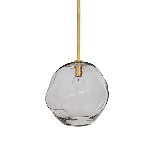 Molten Pendant Large, Natural Brass - Image 2