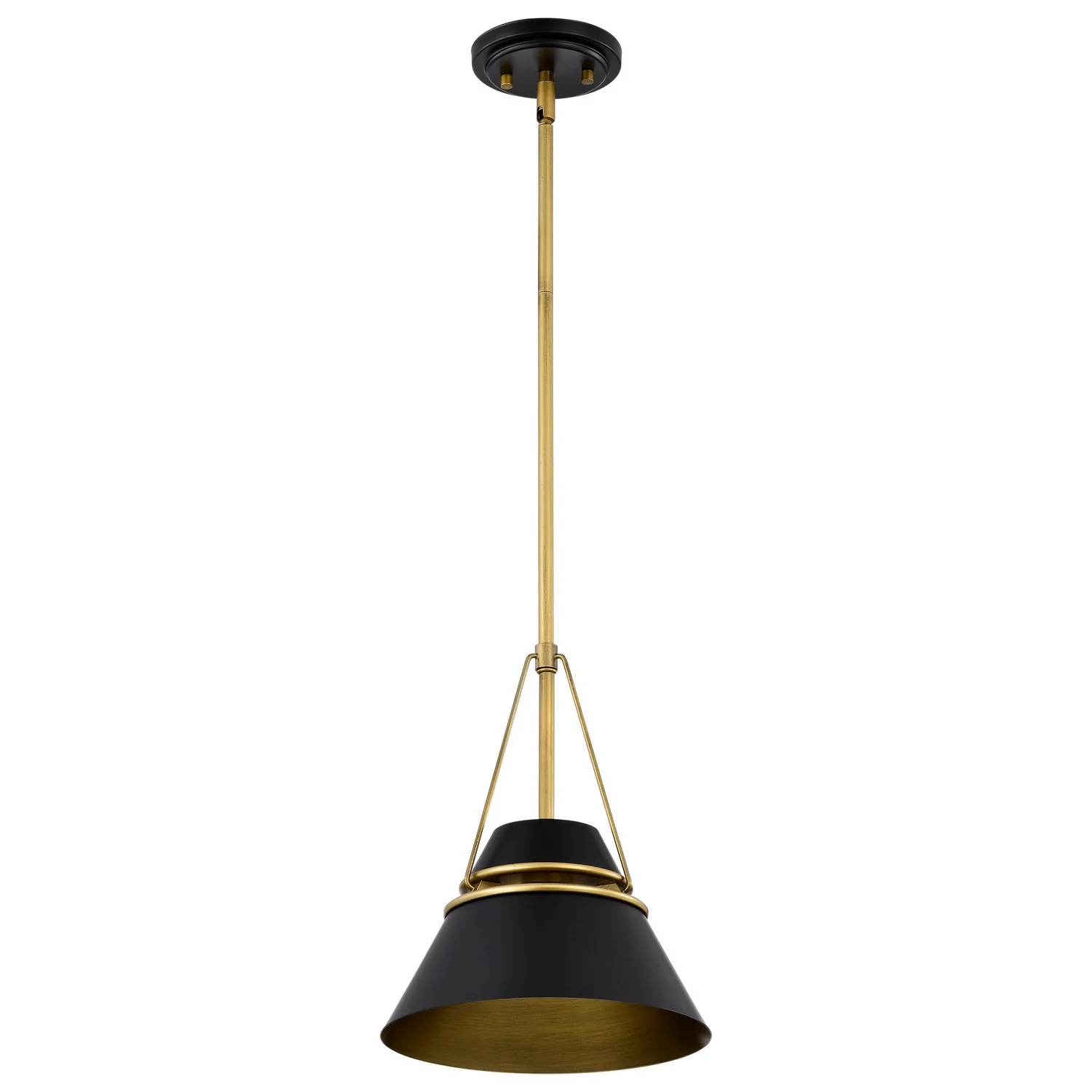 60W SAT 1LT 60 in FX Pendant, Bronze - Image 2