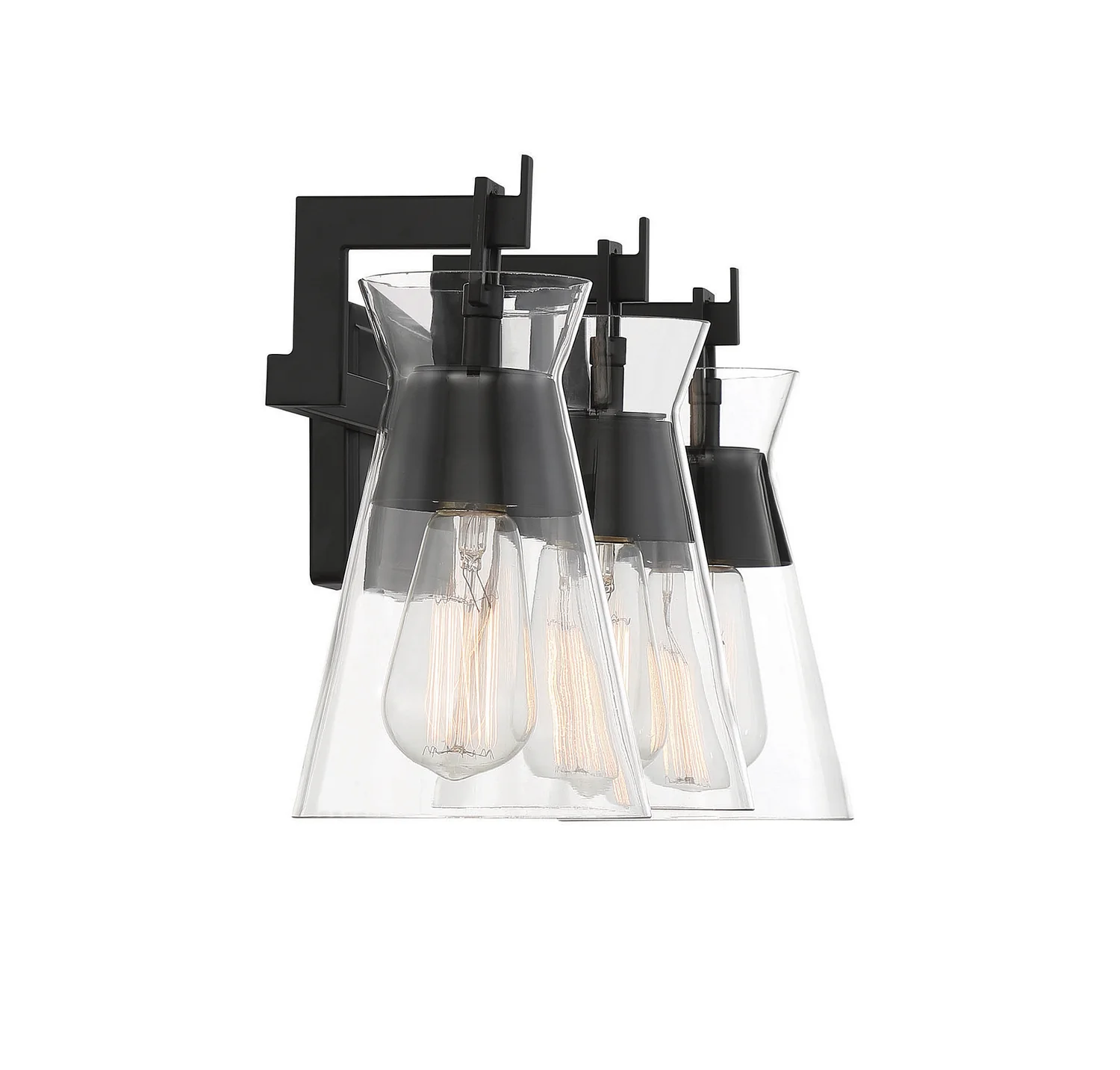 Lakewood Bathroom Bathroom Vanity Light, Matte Black - Image 4