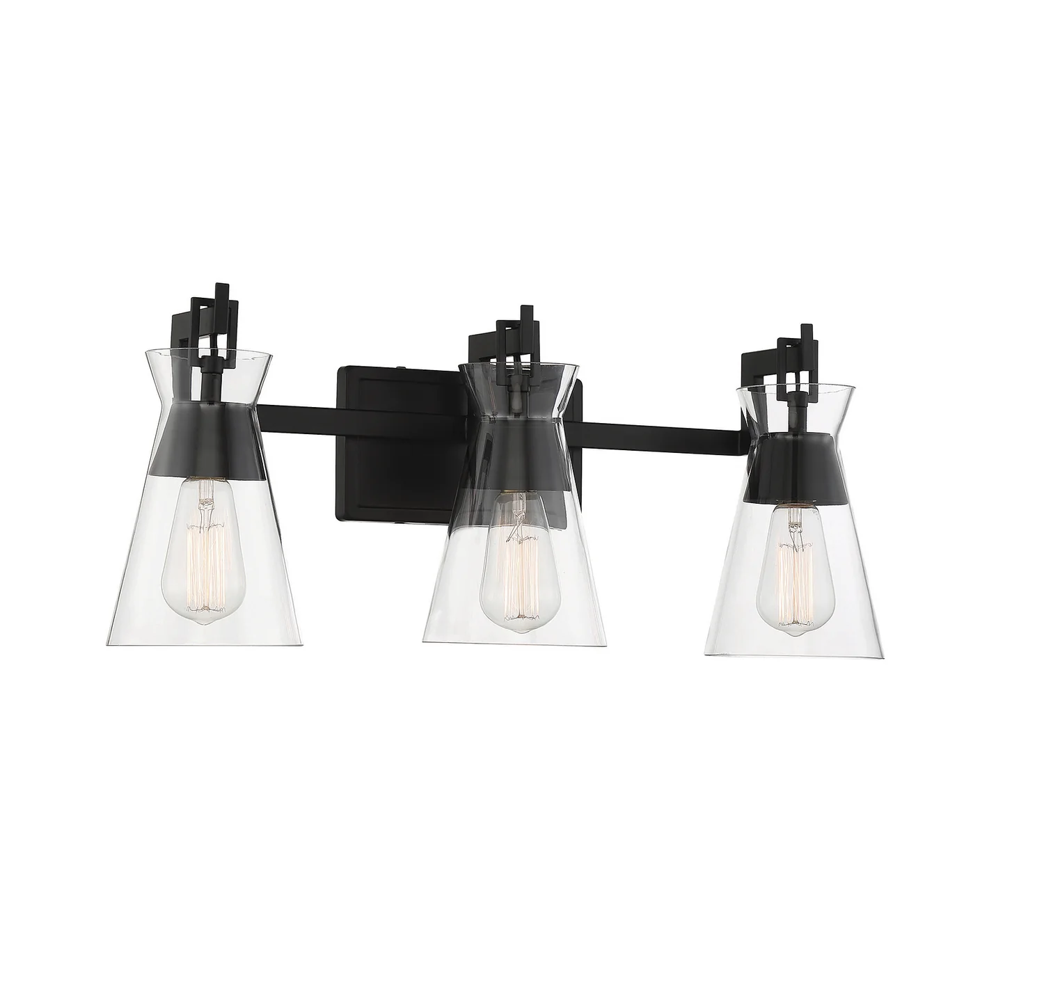 Lakewood Bathroom Bathroom Vanity Light, Matte Black - Image 5
