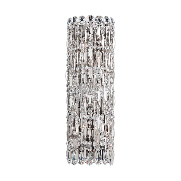 Sarella Wall Sconce, Antique Silver