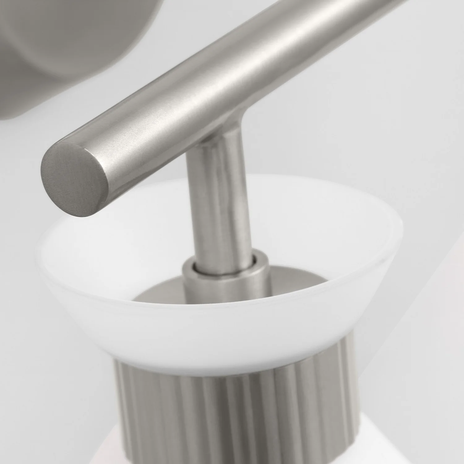 Belcarra 2-Light 17-1/4 in Bathroom Vanity Light, Brushed Steel - Image 3