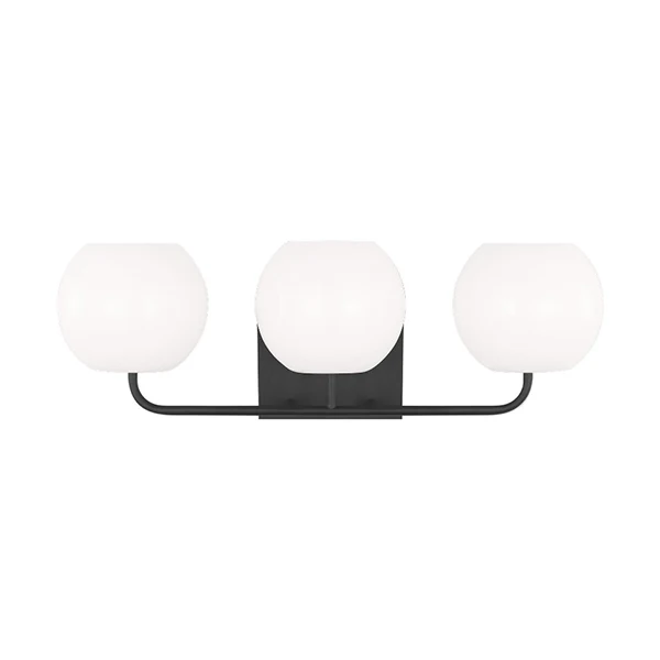 Rory Bathroom Vanity Light, Midnight Black