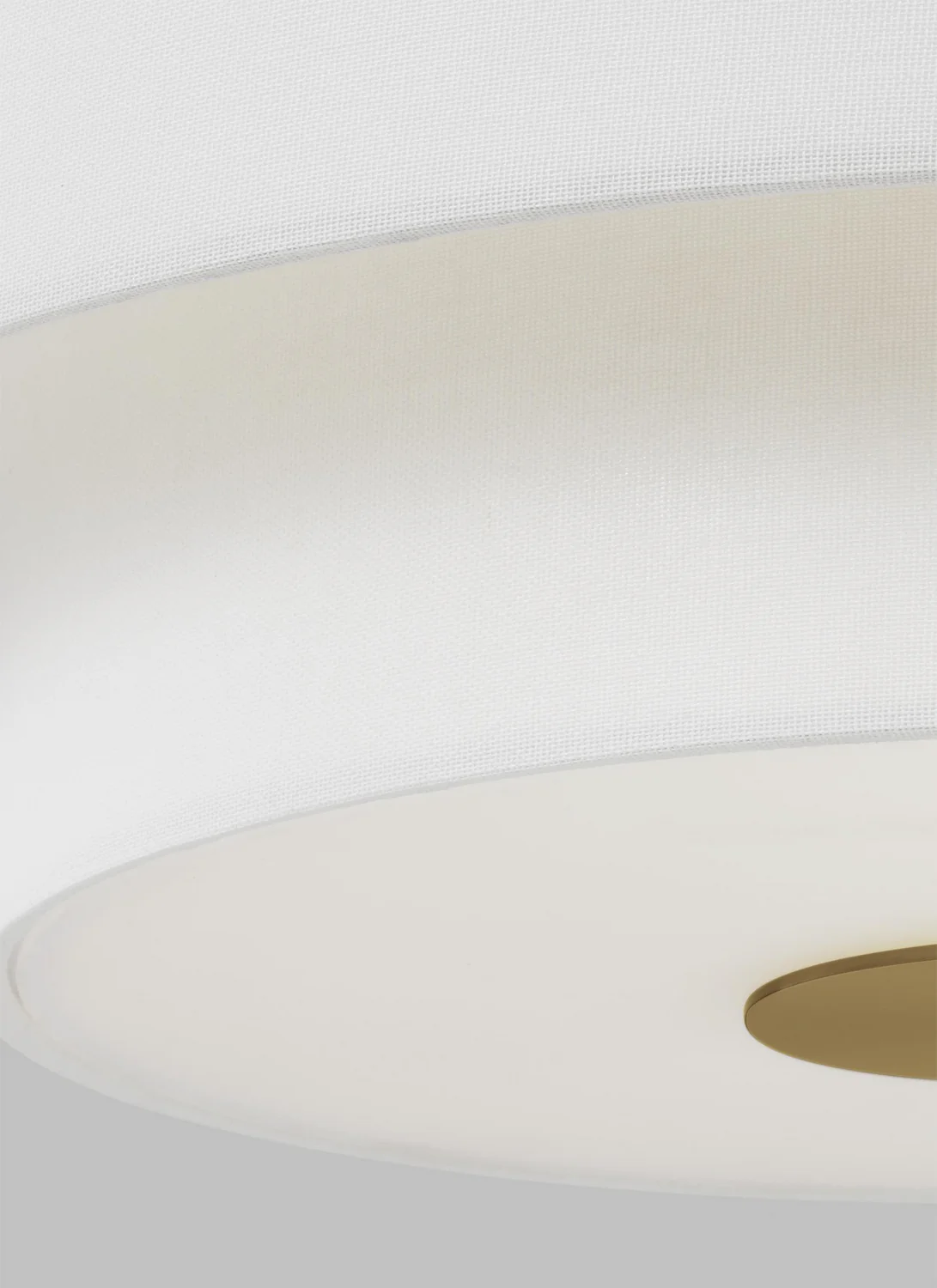 Sawyer 3-Light Flush Light, Burnished Brass - Image 3