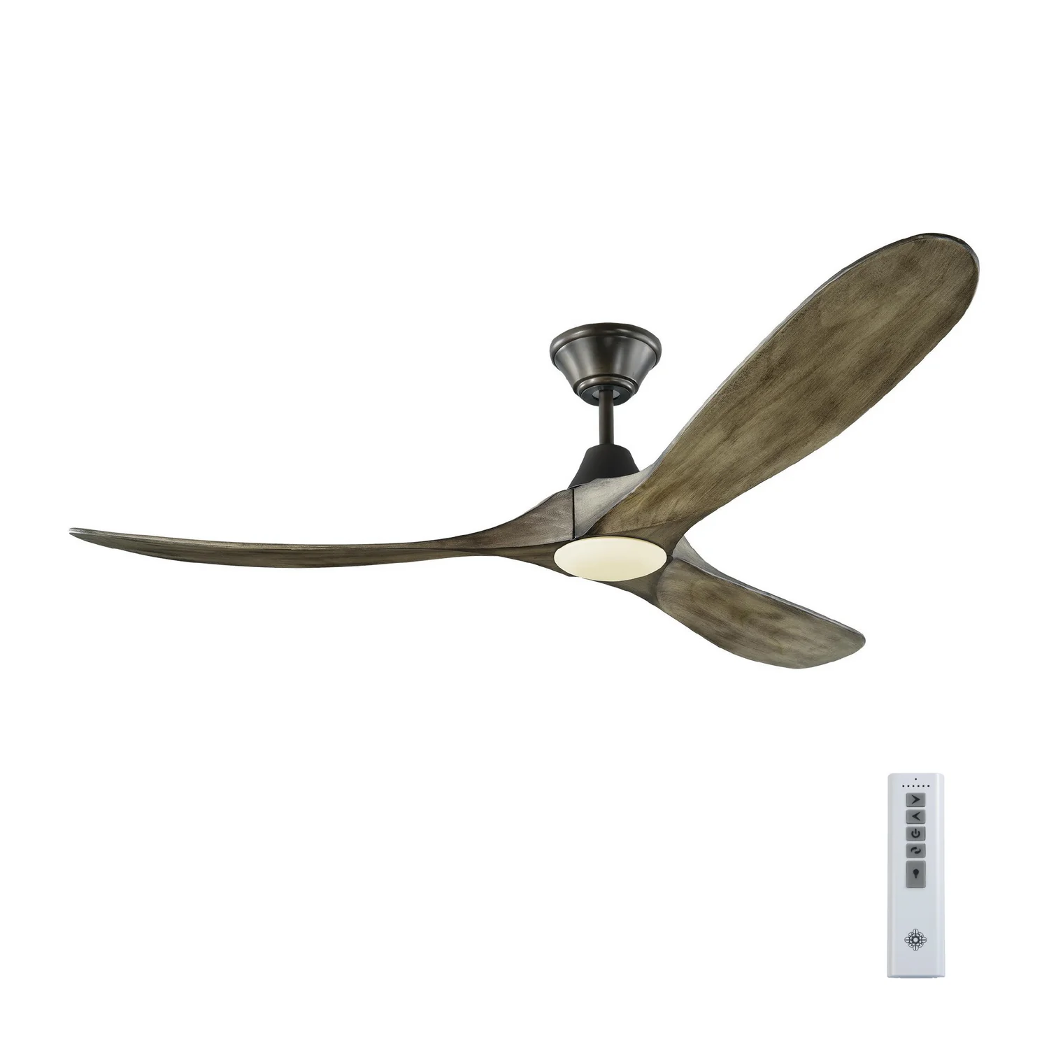 Maverick 60 in Ceiling Fan with Light Kit and Remote Control - Image 7