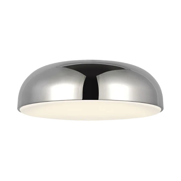 Kosa LED Flush Mount, Polished Nickel