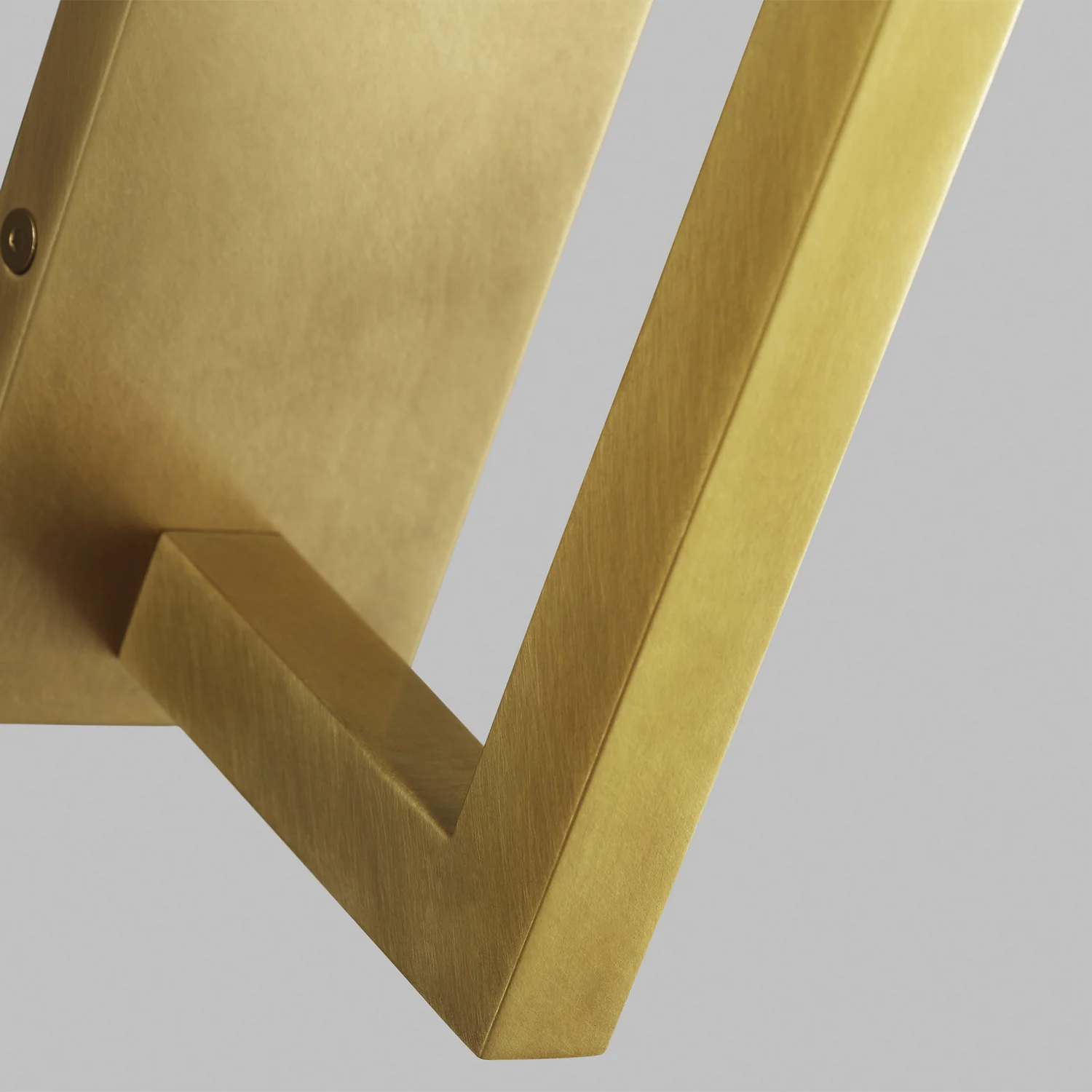 Stagger Small Sconce, Natural Brass - Image 4