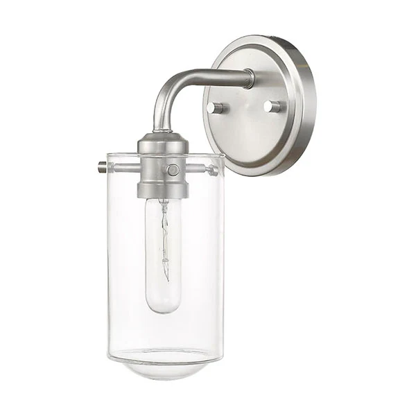 Delaney 12 in Tall Wall Sconce, Brushed Nickel