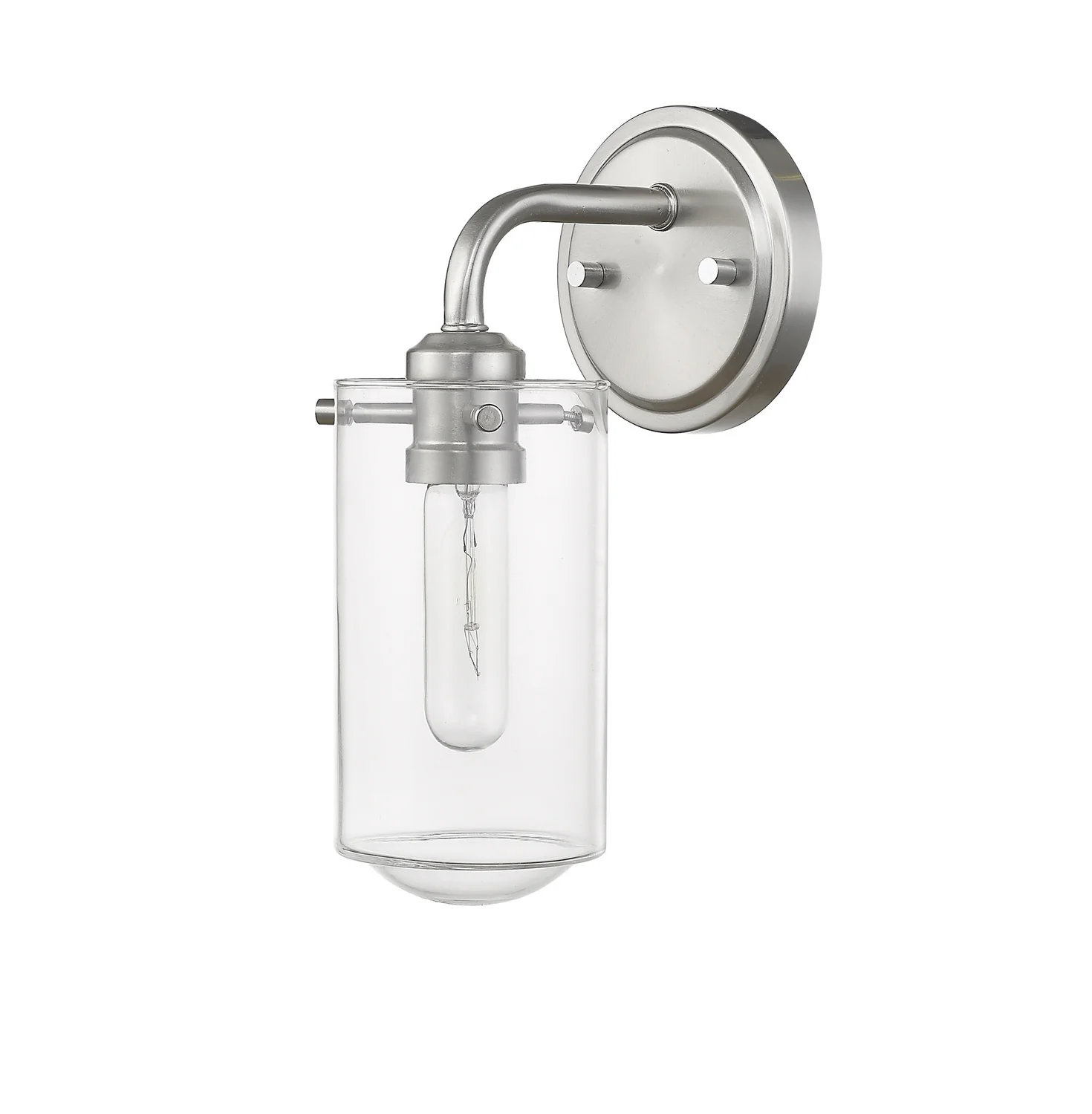 Delaney 12 in Tall Wall Sconce, Brushed Nickel - Image 5