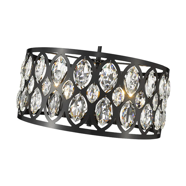 Dealey 5-Light Chandelier, Black - Image 2