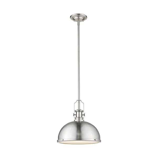 Melange 1-Light Pendant, Brushed Nickel