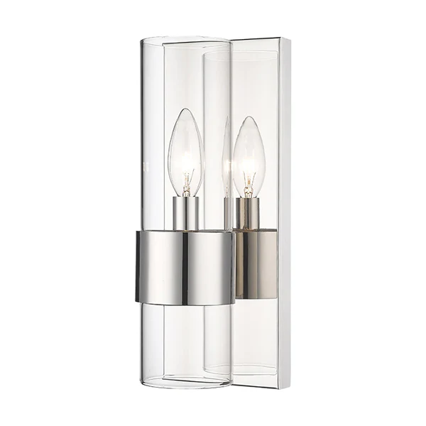 Lawson Wall Sconce, Polished Nickel