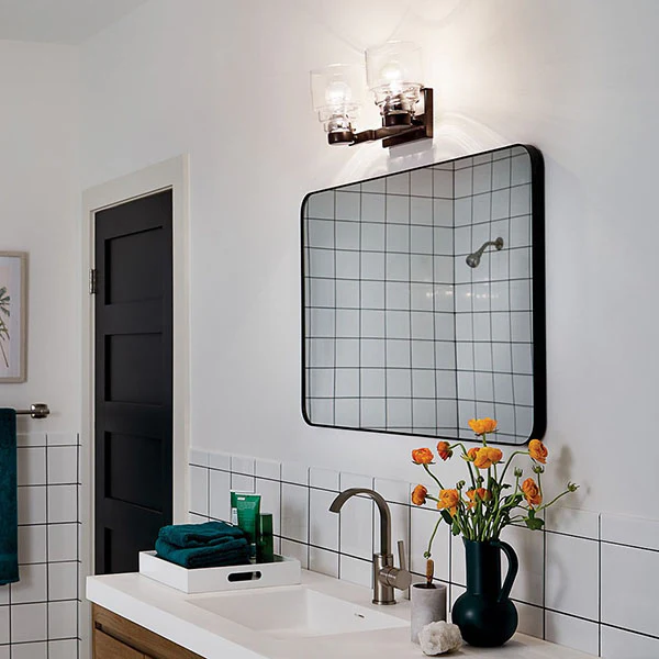 Thayer 3-Light 22-1/2 in Bathroom Vanity Light, Chrome - Image 3